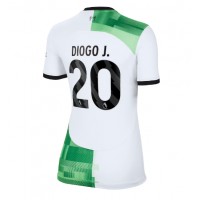 Dámy Fotbalový dres Liverpool Diogo Jota #20 2023-24 Venkovní Krátký Rukáv